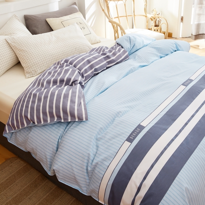 91家纺网 家纺一手货源 找家纺 尚帛 2024新款全棉12868印花单品被套 风尚之约