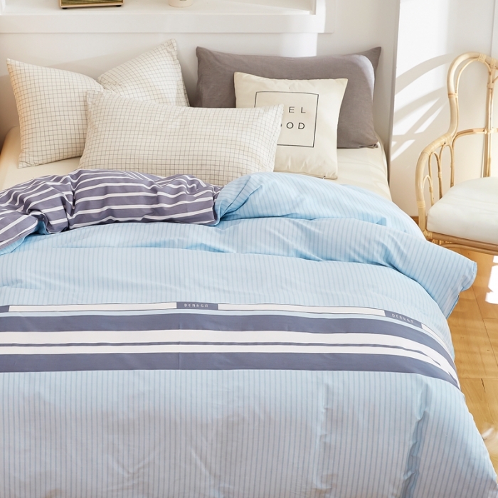 91家纺网 家纺一手货源 找家纺 尚帛 2024新款全棉12868印花单品被套 风尚之约