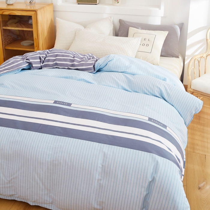 91家纺网 家纺一手货源 找家纺 尚帛 2024新款全棉12868印花单品被套 风尚之约