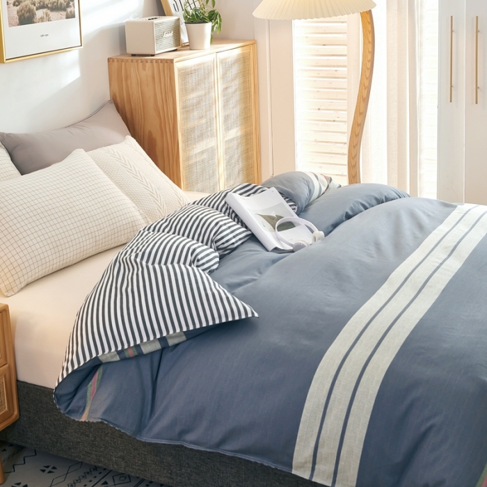 91家纺网 家纺一手货源 找家纺 尚帛 2024新款全棉12868印花单品被套 皇家风范