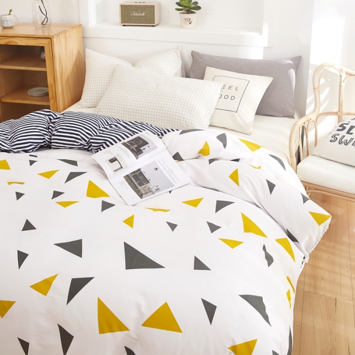 91家纺网 家纺一手货源 找家纺 尚帛 2024新款全棉12868印花单品被套 美丽神话