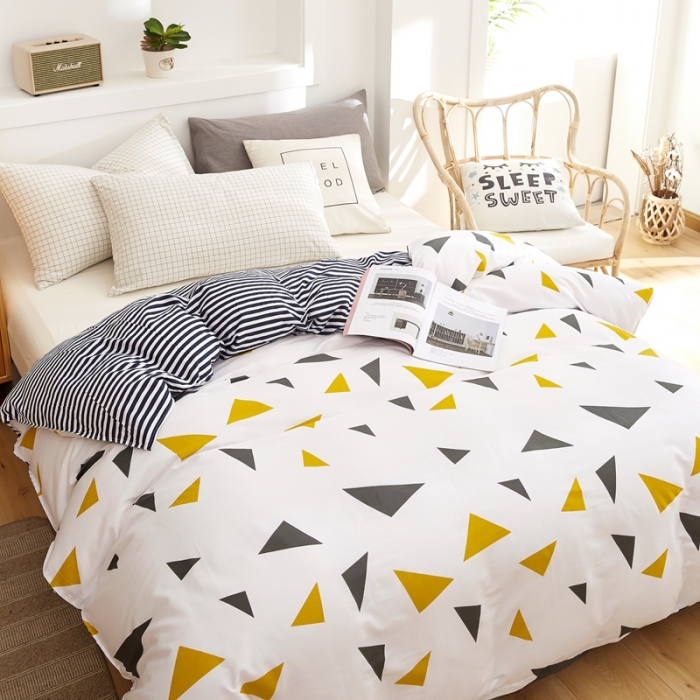 91家纺网 家纺一手货源 找家纺 尚帛 2024新款全棉12868印花单品被套 美丽神话