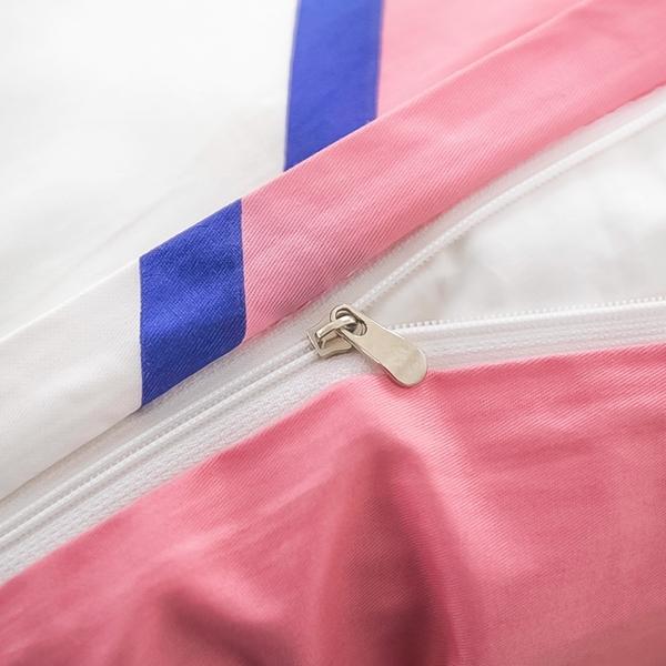 91家纺网 家纺一手货源 找家纺 雲归梦 2022新款全棉大版四件套 卡通花型 兔女郎-粉