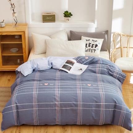 尚帛 2024新款全棉12868印花单品被套 心动瞬间