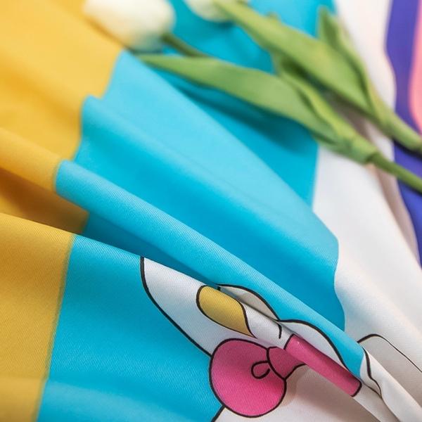 91家纺网 家纺一手货源 找家纺 （总）雲归梦 2022新款全棉大版四件套 卡通花型