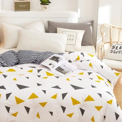 91家纺网 家纺一手货源 找家纺 尚帛 2024新款全棉12868印花四件套美丽神话