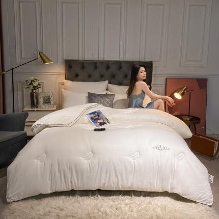 91家纺网 家纺一手货源 找家纺 （总）子由 2022新款德芙绒提花大豆四季被