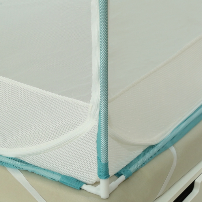 91家纺网 家纺一手货源 找家纺 梦尔佳蚊帐2022新款甜蜜花园外穿蚊帐 碧玉绿