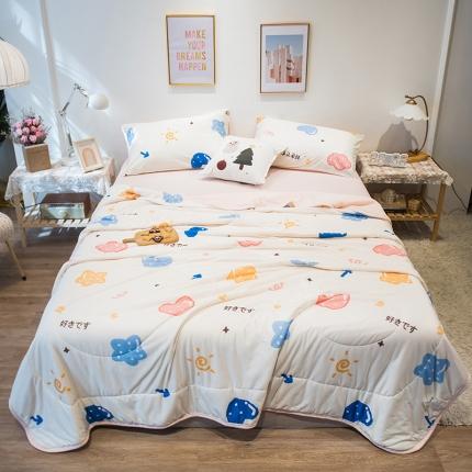 91家纺网 家纺一手货源 找家纺 （总）懒猫 2022新款针织棉夏被