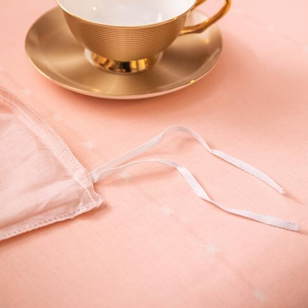 91家纺网 家纺一手货源 找家纺 雲归梦 2022新款全棉大版四件套 格子花型 瑞丽-粉