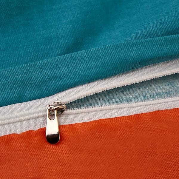 91家纺网 家纺一手货源 找家纺 雲归梦 2022新款全棉大版四件套 格子花型 皇家浪漫（兰）