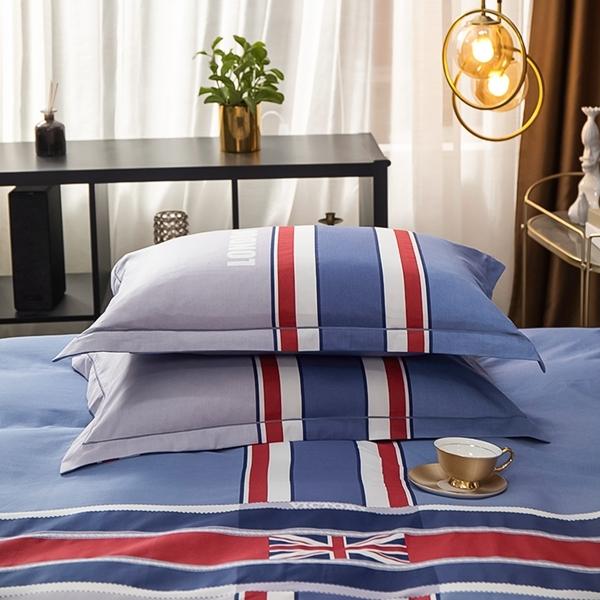 91家纺网 家纺一手货源 找家纺 雲归梦 2022新款全棉大版四件套 格子花型 辉煌成就