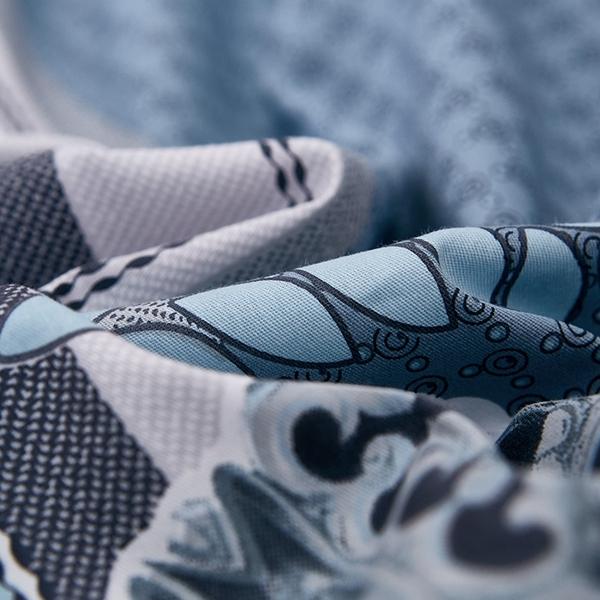 91家纺网 家纺一手货源 找家纺 雲归梦 2022新款全棉大版四件套 格子花型 简单生活