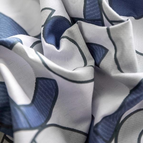 91家纺网 家纺一手货源 找家纺 雲归梦 2022新款全棉大版四件套 格子花型 古奈