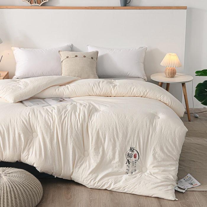 91家纺网 家纺一手货源 找家纺 （总）2025新款 恒科 原棉大豆被夏被被芯