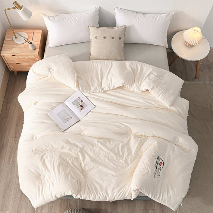 91家纺网 家纺一手货源 找家纺 （总）2025新款 恒科 原棉大豆被夏被被芯