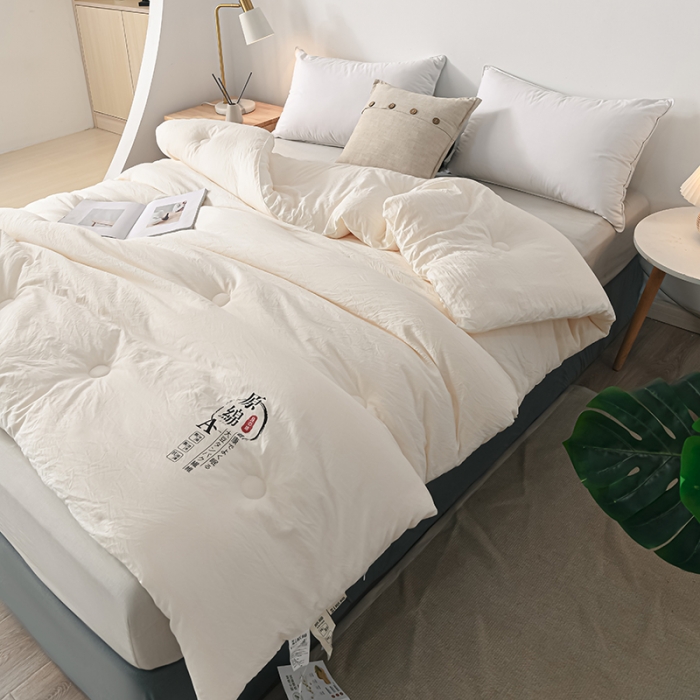 91家纺网 家纺一手货源 找家纺 （总）2025新款 恒科 原棉大豆被夏被被芯