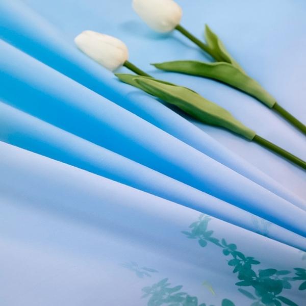 91家纺网 家纺一手货源 找家纺 雲归梦 2022新款全棉大版四件套 卡通花型 晴空万里-兰