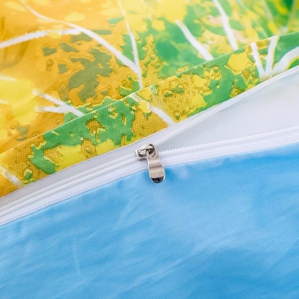 91家纺网 家纺一手货源 找家纺 雲归梦 2022新款全棉大版四件套 卡通花型 晴空万里-兰