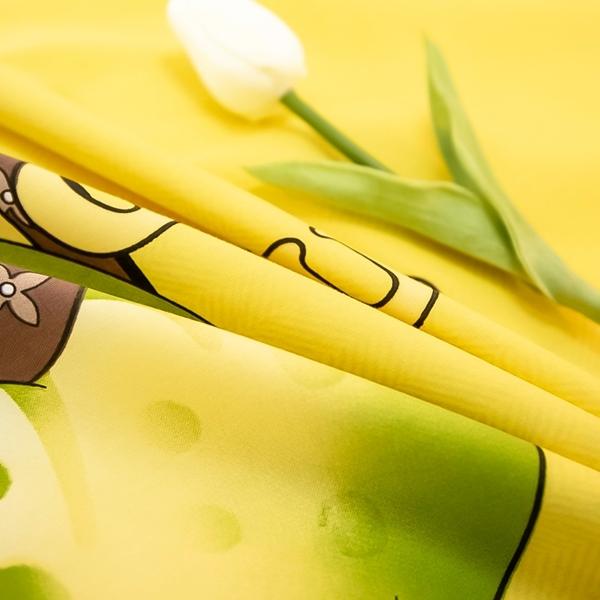 91家纺网 家纺一手货源 找家纺 雲归梦 2022新款全棉大版四件套 卡通花型 神奇宝贝-黄