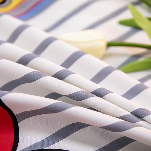 91家纺网 家纺一手货源 找家纺 雲归梦 2022新款全棉大版四件套 卡通花型 梦龙