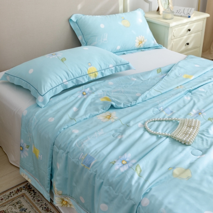 91家纺网 家纺一手货源 找家纺 棉生活家纺 2022新款莫代尔天丝夏被爱的味道