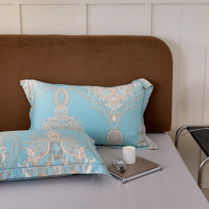 91家纺网 家纺一手货源 找家纺 棉生活家纺 2022新款莫代尔天丝夏被斯卡纳绿