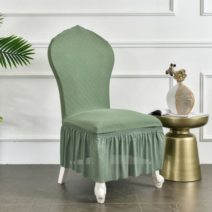 91家纺网 家纺一手货源 找家纺 （总）布卢姆2022新款金针提花纯色系列组合沙发套系列椅子套