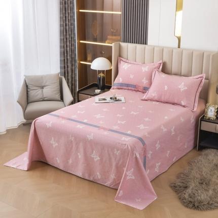 91家纺网 家纺一手货源 找家纺 （总）锦罗绣 2024新款纯棉全棉13376印花单床单