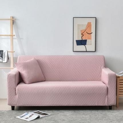 布卢姆沙发套2022新款金针提花纯色系列组合沙发套系列 沙发套 金提粉