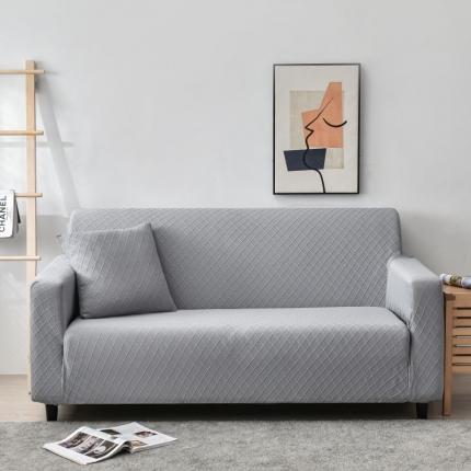 布卢姆沙发套2022新款金针提花纯色系列组合沙发套系列 沙发套 金提浅灰