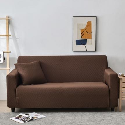 布卢姆沙发套2022新款金针提花纯色系列组合沙发套系列 沙发套 金提深咖