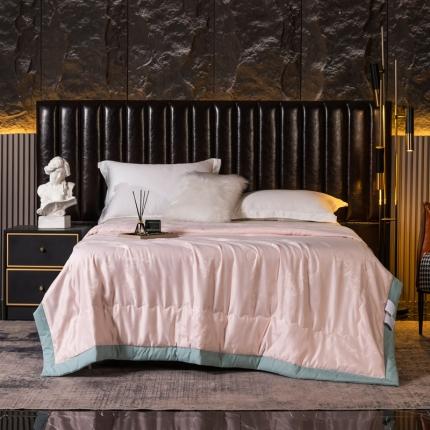 91家纺网 家纺一手货源 找家纺 （总）魅图 2025新款直播欧式贡缎提花单夏被芯空调夏凉被子