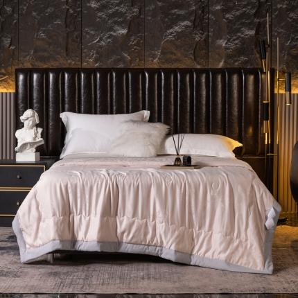 91家纺网 家纺一手货源 找家纺 （总）魅图 2025新款直播欧式贡缎提花单夏被芯空调夏凉被子