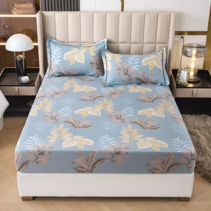 91家纺网 家纺一手货源 找家纺 （总）锦罗绣 2024新款纯棉全棉13376印花单床笠