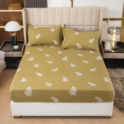 91家纺网 家纺一手货源 找家纺 （总）锦罗绣 2024新款纯棉全棉13376印花单床笠