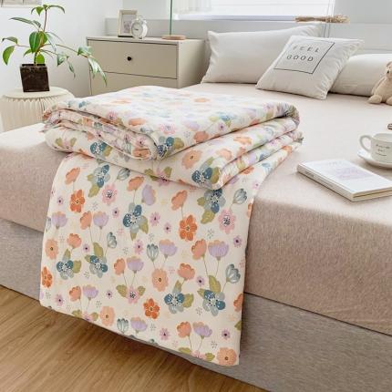 91家纺网 家纺一手货源 找家纺 （总）佰亿莱 2024新款针织大豆纤维夏被