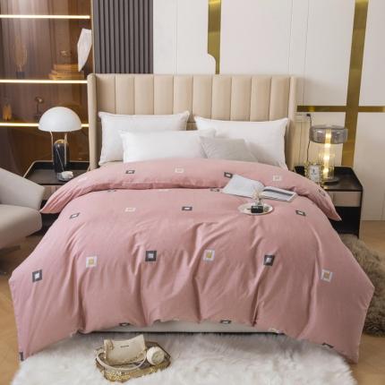 91家纺网 家纺一手货源 找家纺 （总）锦罗绣 2024新款纯棉全棉13376印花单被套