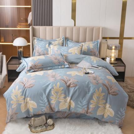 91家纺网 家纺一手货源 找家纺 （总）锦罗绣 2024新款纯棉全棉13376印花四件套