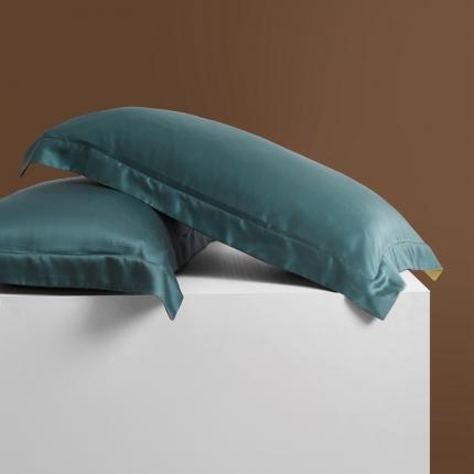 91家纺网 家纺一手货源 找家纺 （总）顾家家居 2023新款60支LF兰静兰精天丝单品双拼枕套