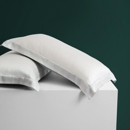 91家纺网 家纺一手货源 找家纺 （总）顾家家居 2023新款60支LF兰静兰精天丝单品双拼枕套