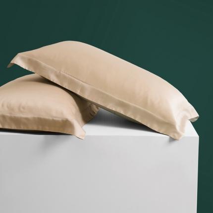 91家纺网 家纺一手货源 找家纺 （总）顾家家居 2023新款60支LF兰静兰精天丝单品双拼枕套