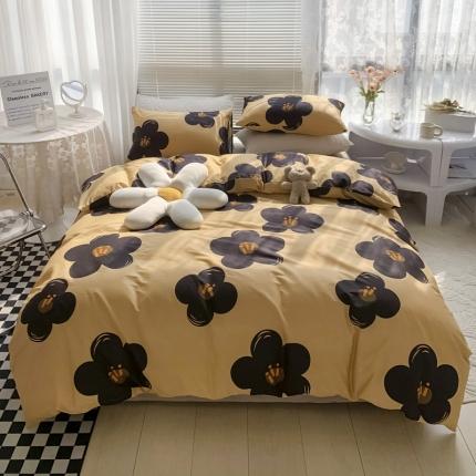 91家纺网 家纺一手货源 找家纺 （总）捌月2024新款13372全棉四件套玛奇朵系列