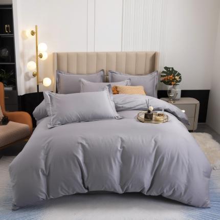 （总）锦罗绣 2024新款纯棉全棉13376纯色四件套