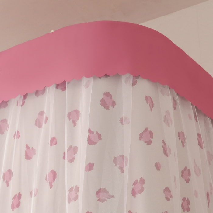 91家纺网 家纺一手货源 找家纺 卓尔居 2025新款学生导轨床帘蚊帐 小甜豹