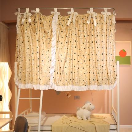 91家纺网 家纺一手货源 找家纺 卓尔居 2025新款学生伸缩床帘 清风