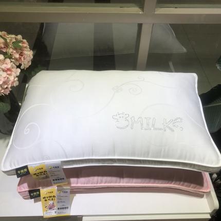 91家纺网 家纺一手货源 找家纺 （总）剑桥枕业 2022新款牛奶单人舒适柔软透气护颈枕