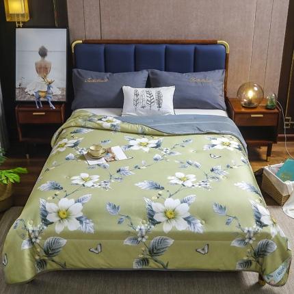 91家纺网 家纺一手货源 找家纺 （总）找底底家纺 2022新款凉感丝夏被