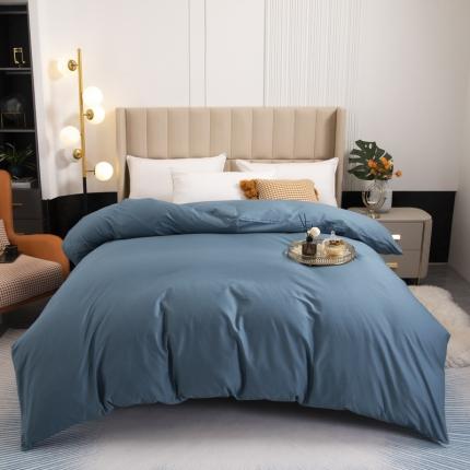 锦罗绣 2024新款纯棉全棉13376纯色单被套 宝石蓝