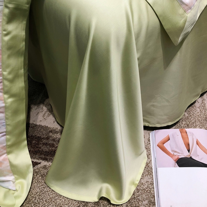 91家纺网 家纺一手货源 找家纺 2022款黑白森林 60支兰精天丝四件套专版花色-肌理系列